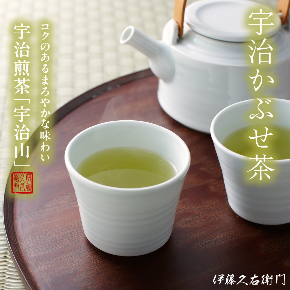 宇治かぶせ茶 宇治山 85g缶入 § うじやま 宇治茶 091340 | 伊藤久右