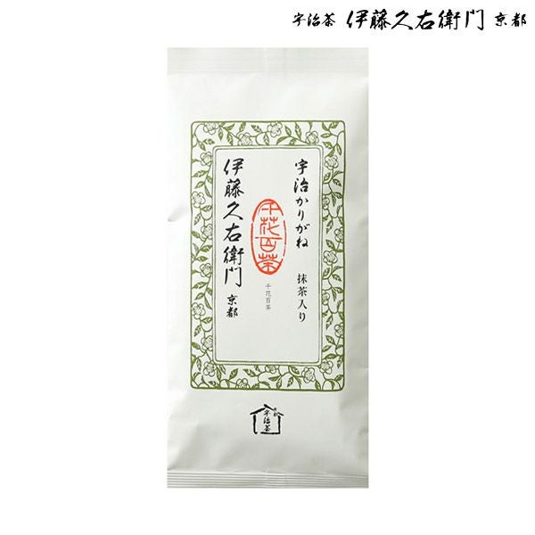 抹茶入かりがね 80g袋入 § 宇治かりがね 宇治茶 茶葉 091335 | 伊藤久