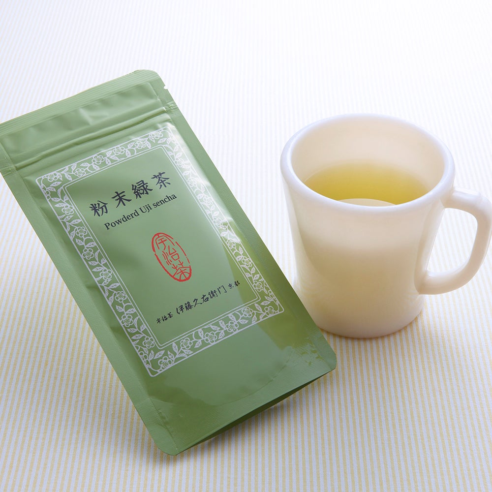 粉末緑茶 40g袋入 § 食べるお茶 カテキンまるごと摂取 040819 | 伊藤久