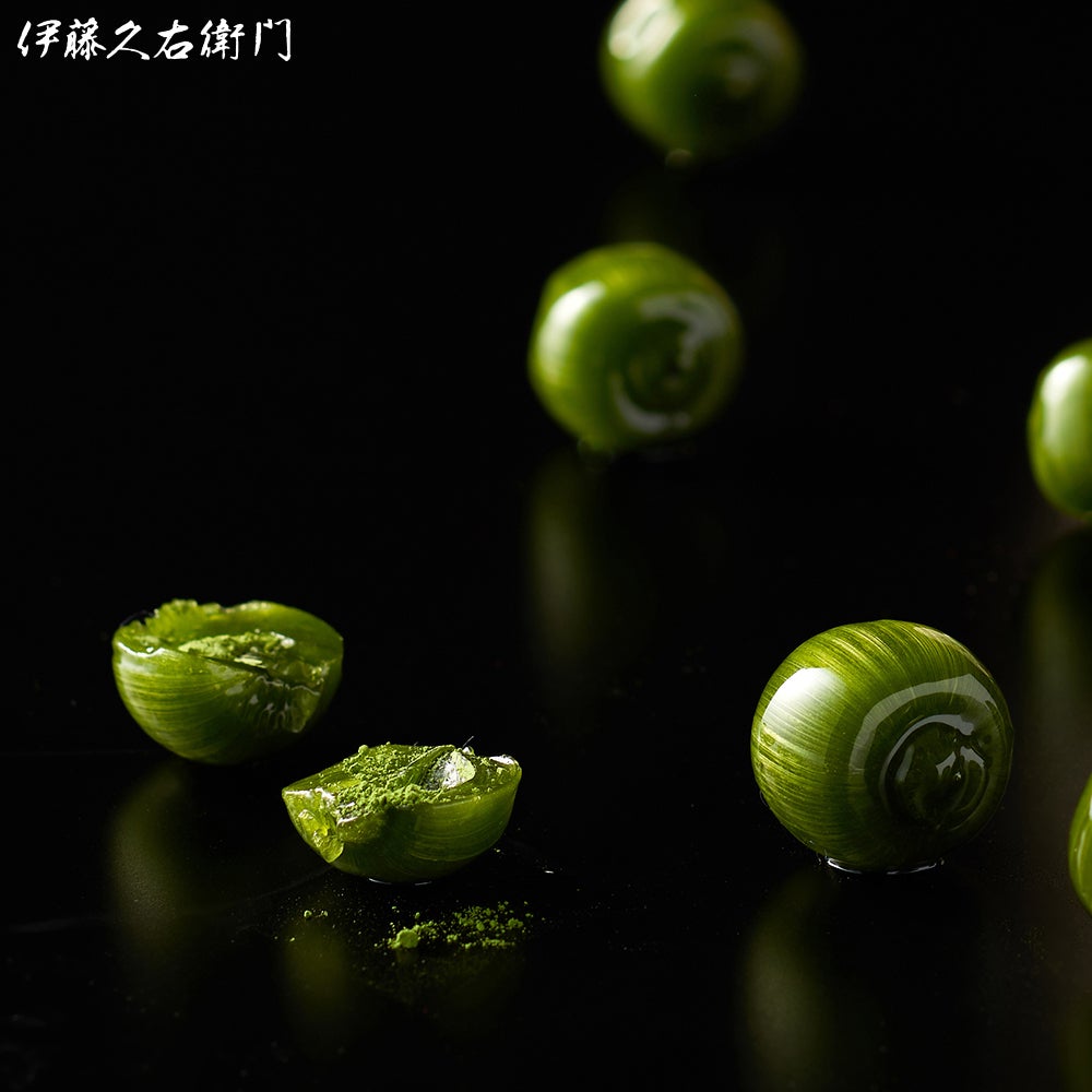 袋入り 宇治抹茶あめ 15粒入 § 個包装 宇治名物 飴 ほろ苦い大人の