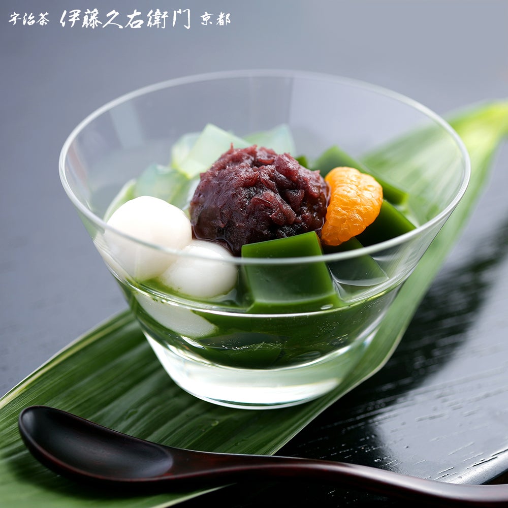 冷凍】宇治抹茶あんみつ 4個入【送料込み】【他商品との同梱不可