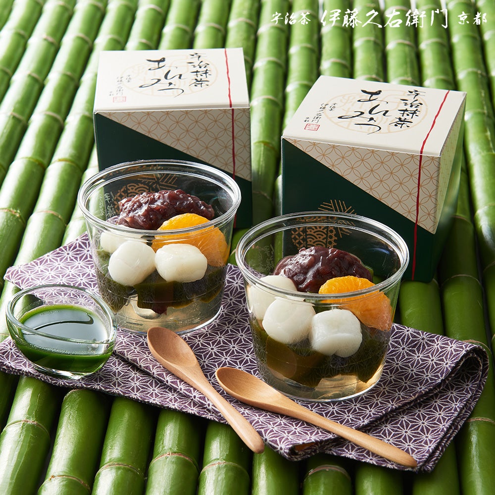 冷凍】宇治抹茶あんみつ 6個入|伊藤久右衛門 公式オンラインショップの