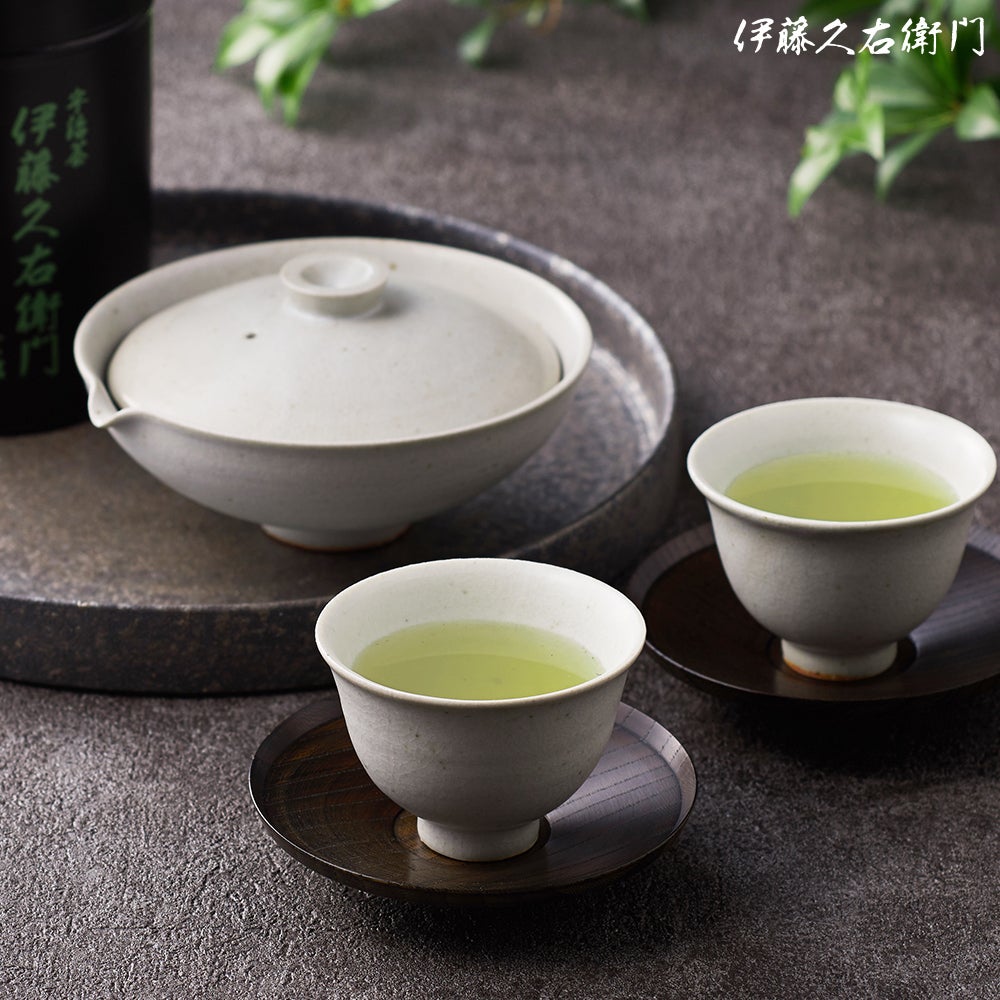 黄檗宗萬福寺管長命名茶 袋入銘茶セット E-A【宇治玉露甘露80g袋・宇治
