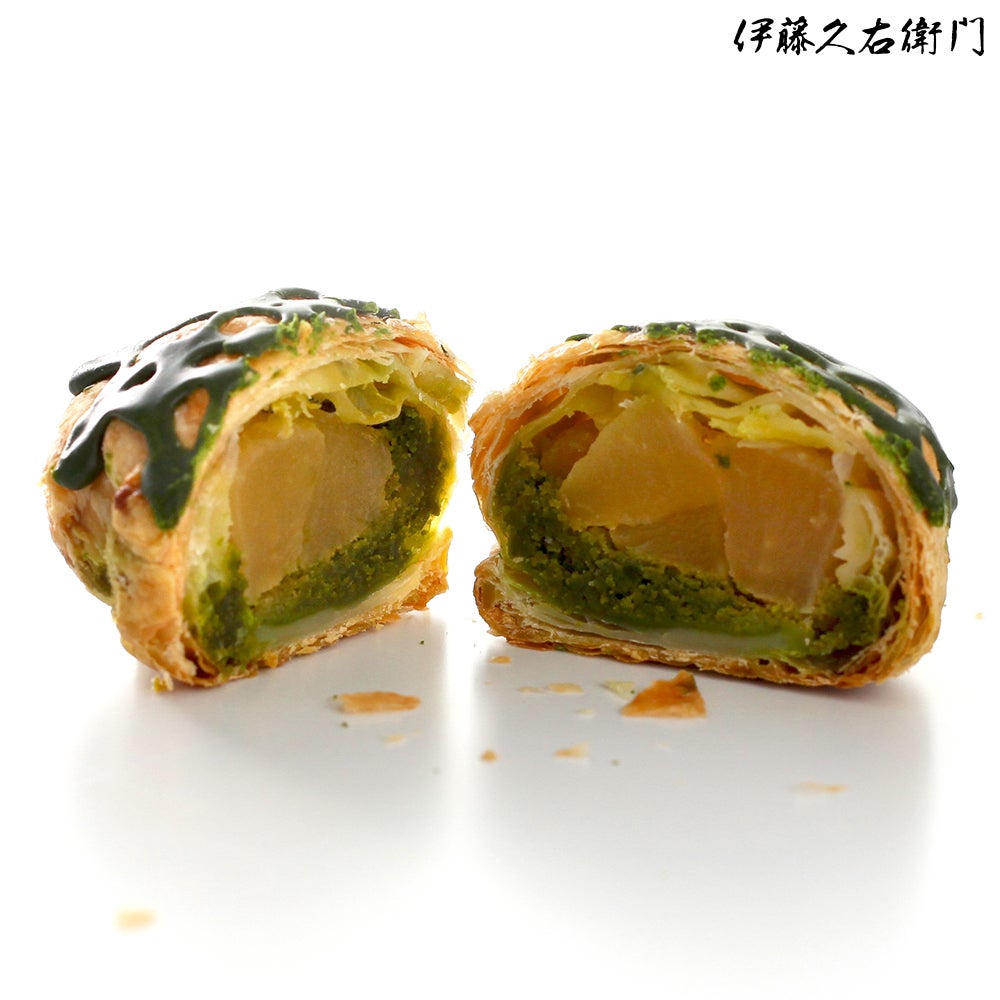 宇治抹茶アップルパイ 6個入【宇治菓子工房】 § りんご 紅玉 抹茶