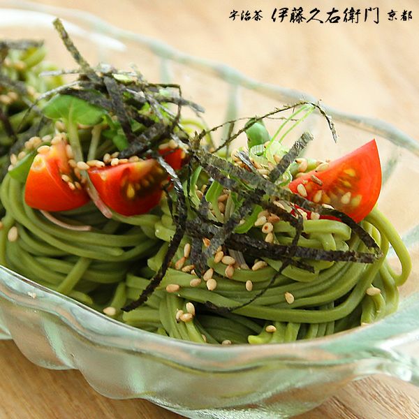 N-2】宇治抹茶そば2人前×3袋・にしん3本セット【送料込み】 § 蕎麦