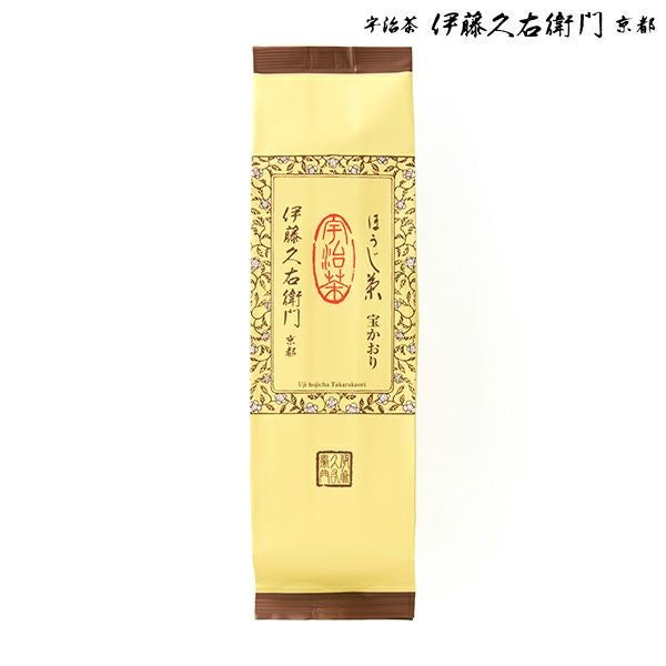 宇治ほうじ茶 宝かおり 100g袋入 § 伊藤久右衛門茶房でも使用 060101
