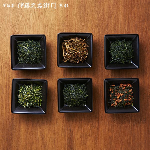 宇治茶十種セット 伊藤久右衛門のお茶をまとめてお試し § 煎茶 玉露