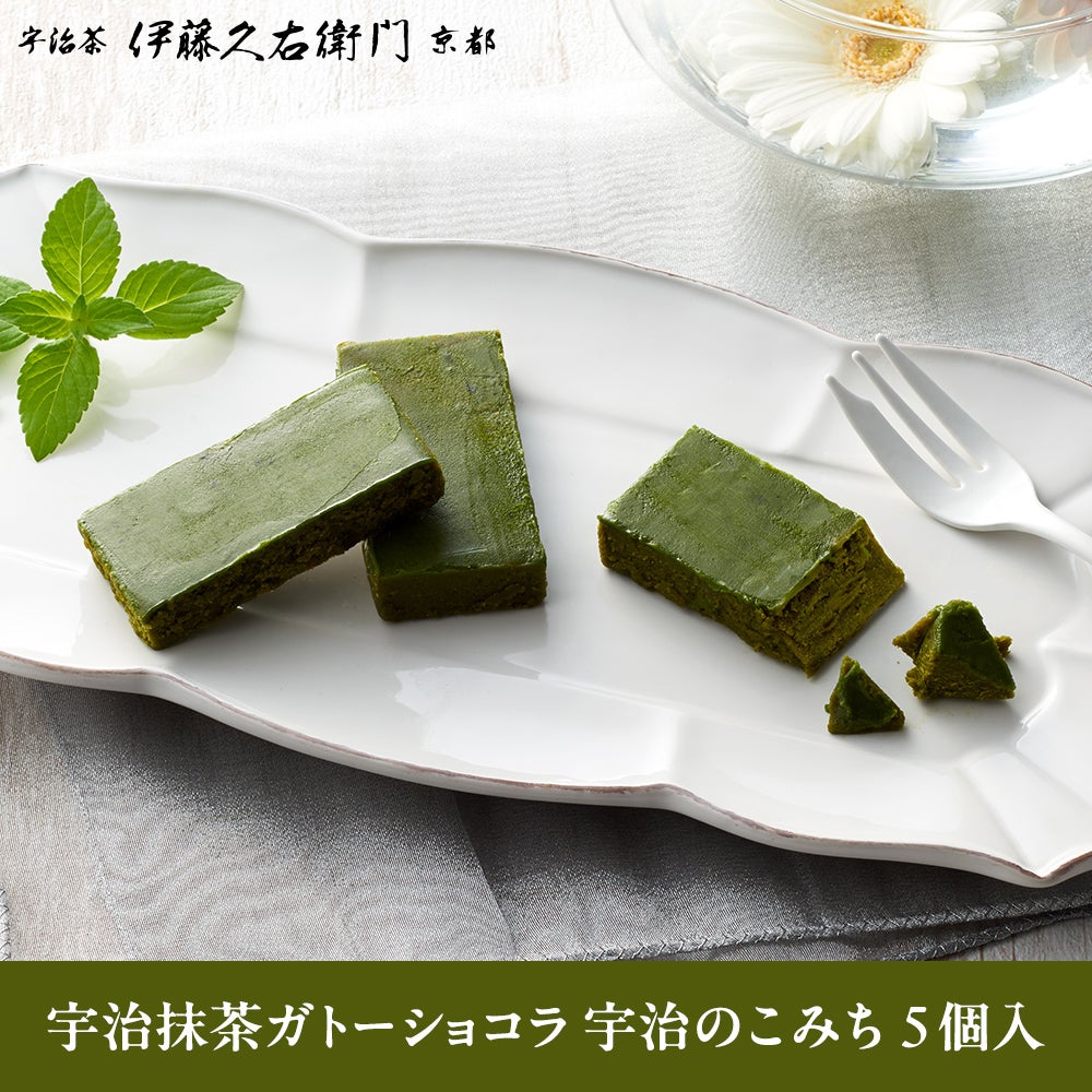 Itohkyuemon 伊藤久右衛門 宇治抹茶 12缶セット 宇治抹茶ガトーショコラ 宇治のこみち 5個入【翌日お届け可】 § 【賞味