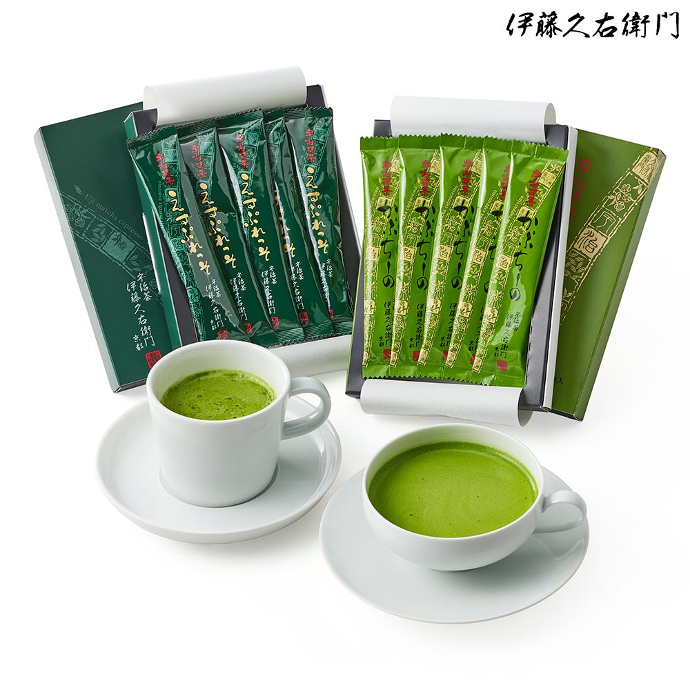 抹茶ページ 送料込み】宇治抹茶えすぷれっそ5本入と宇治抹茶かぷちーの5本入セット