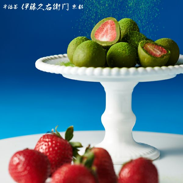 宇治抹茶いちごチョコレートトリュフ お茶苺さん×5個セット≪2026