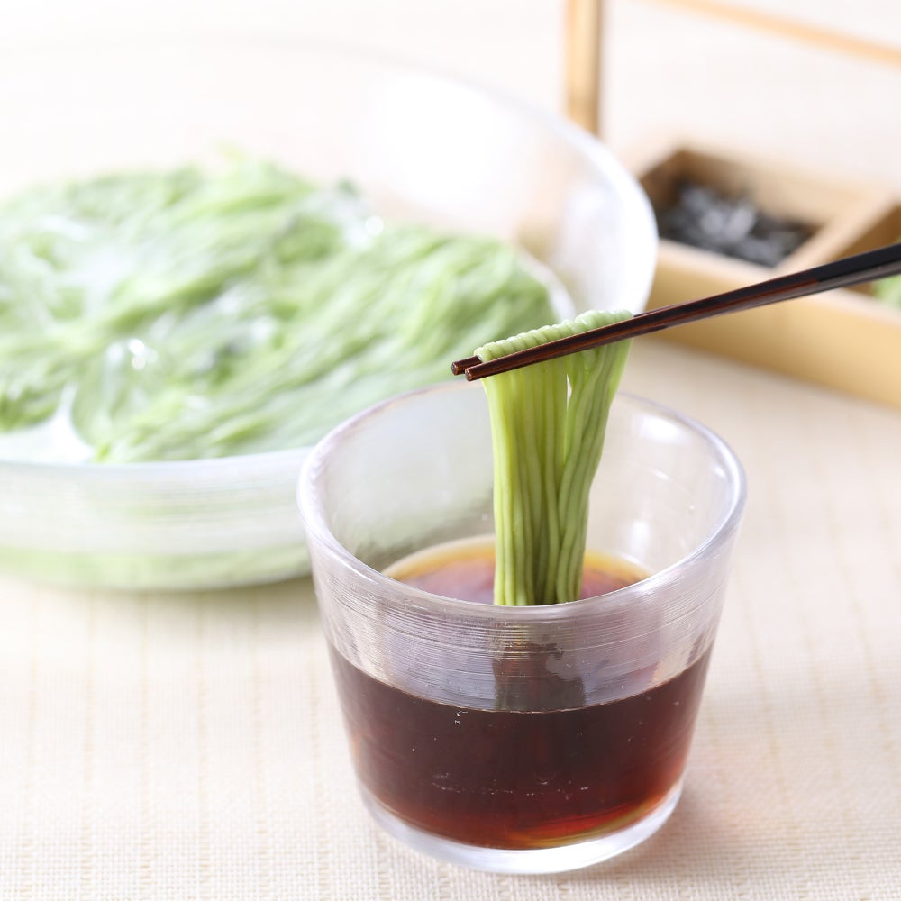 宇治抹茶手延べそうめん 200g袋入