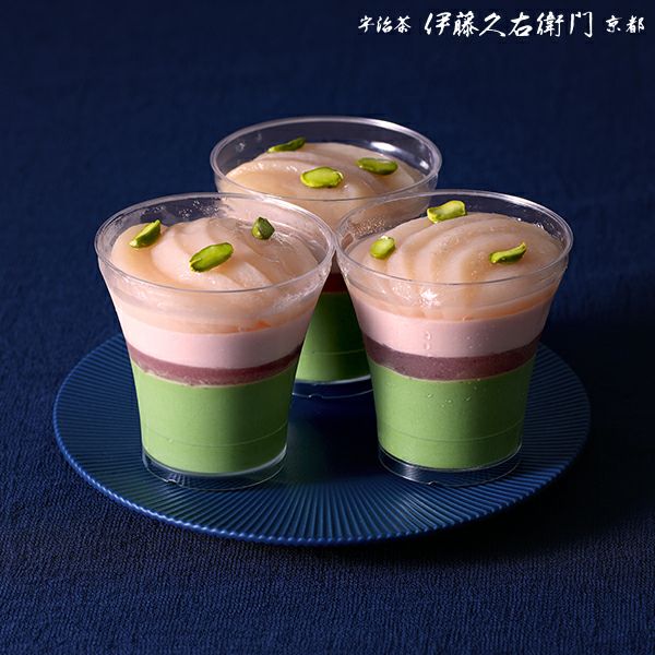 ご好評につき完売しました】【冷凍】宇治抹茶と桃のムース ペッシュ 4