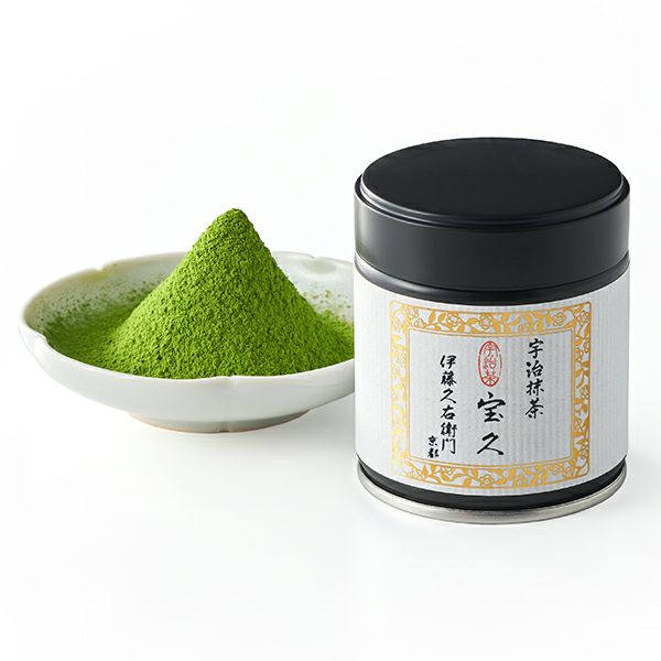 宇治抹茶 宝久 粉末 20g缶入 § ほうきゅう セレモニアルグレード