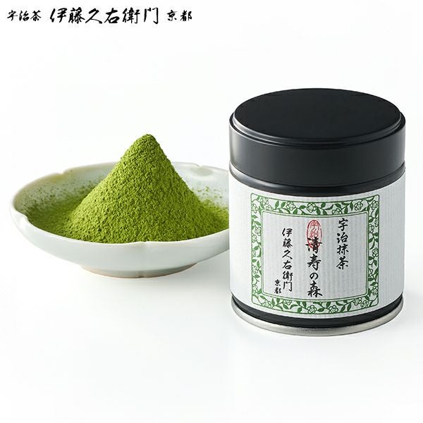 宇治抹茶 清寿の森 粉末 20g缶入 § せいじゅのもり セレモニアル