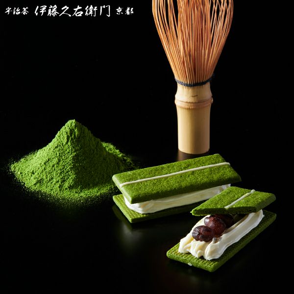 冷凍】宇治抹茶バターサンド たくみがさね 10個入【翌日お届け可