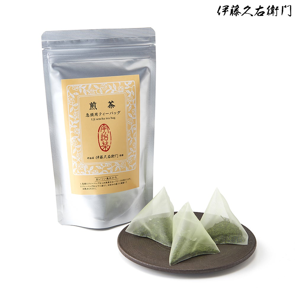 宇治煎茶ティーバッグ 5g×12袋 （急須用） § 090902 | 伊藤久右衛門