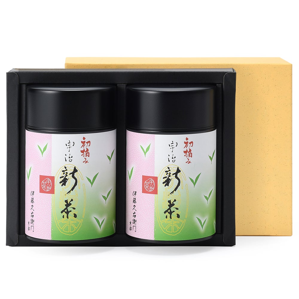 完売】宇治新茶 初摘み 85g缶入×2缶 S-B 【送料無料】 § 2026年度産